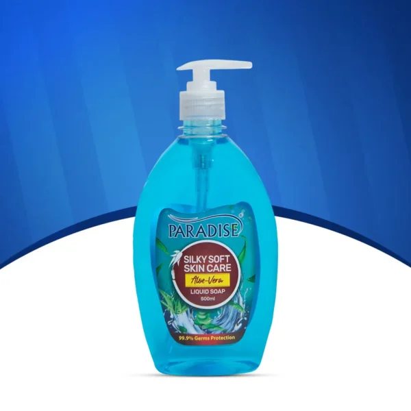 PARADISE LIQUID SOAPS-500 ML (ALOEVERA)